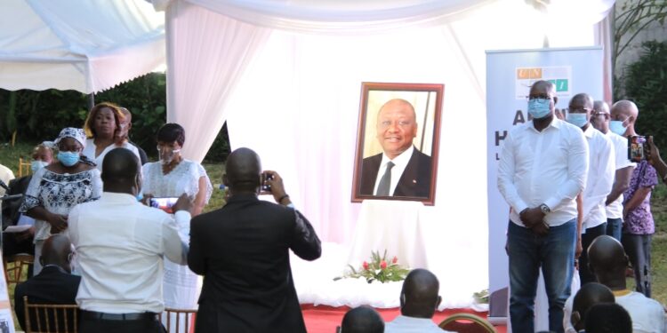 L’album photos de l’hommage des journalistes à feu le Premier ministre Hamed Bakayoko à la maison de la presse à Abidjan-Plateau le 23 mars. Phs/S. C