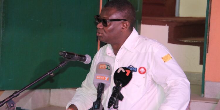 L’album photos de l’hommage des journalistes à feu le Premier ministre Hamed Bakayoko à la maison de la presse à Abidjan-Plateau le 23 mars. Phs/S. C