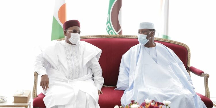 Côte d’Ivoire-Niger :Mahamadou Issoufou reçu par Ouattara, avant le passage du flambeau le 2 avril