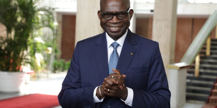 Les photos du 1er conseil des ministres du gouvernement 1 de Patrick ACHI à Abidjan le 7 avril 2021. Phs: Saint Cyrille