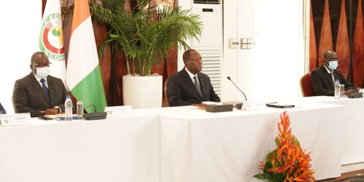 Les photos du 1er conseil des ministres du gouvernement 1 de Patrick ACHI à Abidjan le 7 avril 2021. Phs: Saint Cyrille