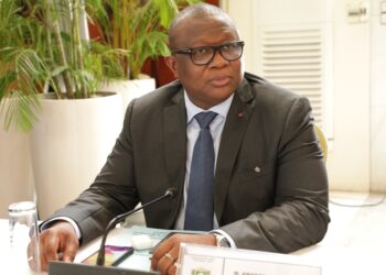 Les photos du 1er conseil des ministres du gouvernement 1 de Patrick ACHI à Abidjan le 7 avril 2021. Phs: Saint Cyrille