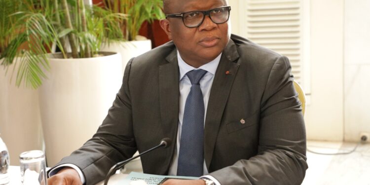 Les photos du 1er conseil des ministres du gouvernement 1 de Patrick ACHI à Abidjan le 7 avril 2021. Phs: Saint Cyrille