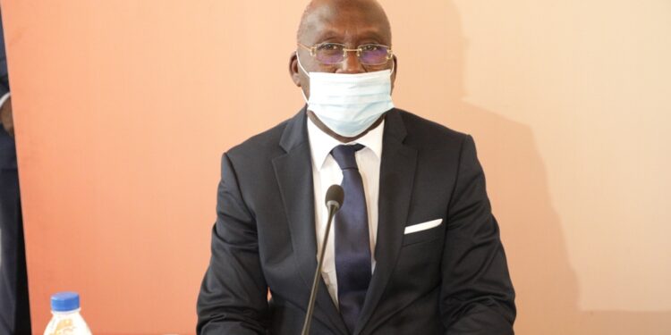 Les photos du 1er conseil des ministres du gouvernement 1 de Patrick ACHI à Abidjan le 7 avril 2021. Phs: Saint Cyrille