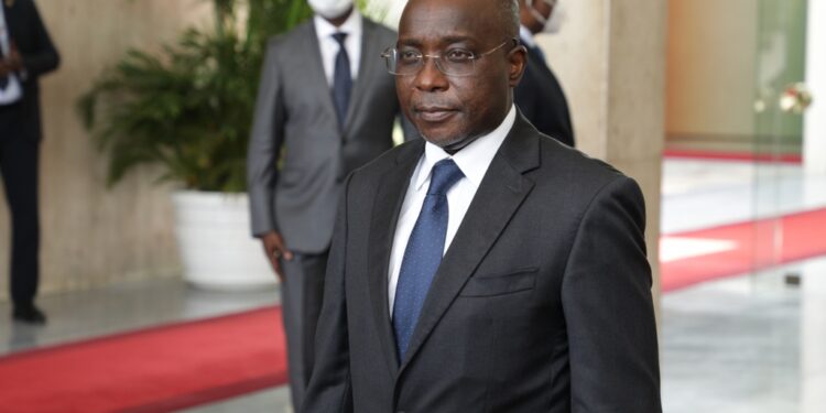 Les photos du 1er conseil des ministres du gouvernement 1 de Patrick ACHI à Abidjan le 7 avril 2021. Phs: Saint Cyrille