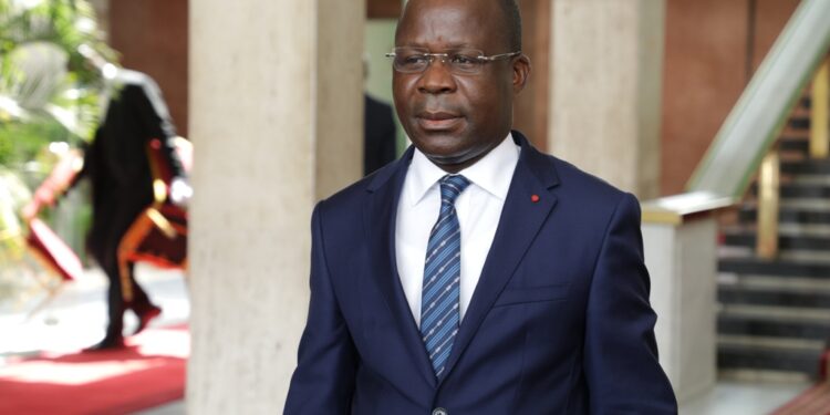 Les photos du 1er conseil des ministres du gouvernement 1 de Patrick ACHI à Abidjan le 7 avril 2021. Phs: Saint Cyrille