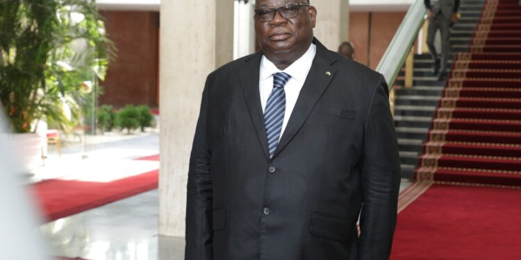 Les photos du 1er conseil des ministres du gouvernement 1 de Patrick ACHI à Abidjan le 7 avril 2021. Phs: Saint Cyrille