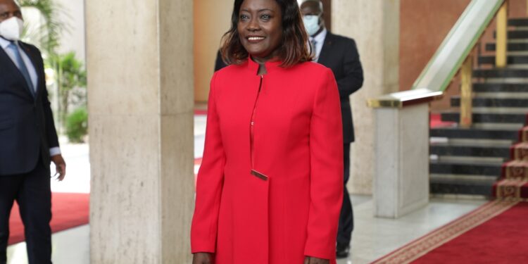 Les photos du 1er conseil des ministres du gouvernement 1 de Patrick ACHI à Abidjan le 7 avril 2021. Phs: Saint Cyrille