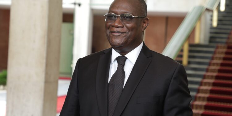 Les photos du 1er conseil des ministres du gouvernement 1 de Patrick ACHI à Abidjan le 7 avril 2021. Phs: Saint Cyrille