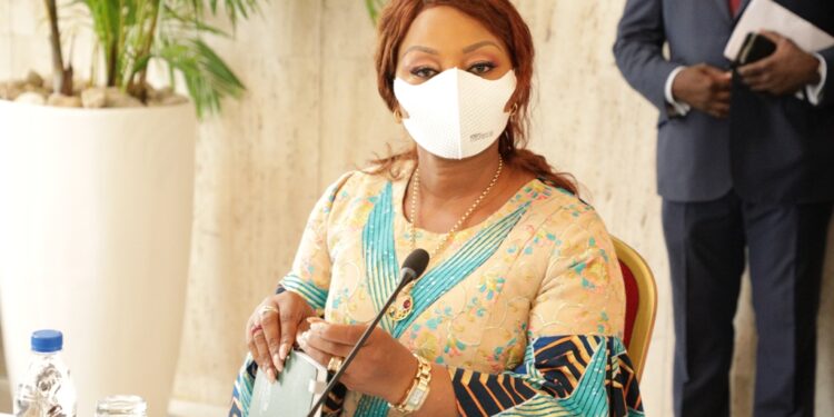 Les photos du 1er conseil des ministres du gouvernement 1 de Patrick ACHI à Abidjan le 7 avril 2021. Phs: Saint Cyrille