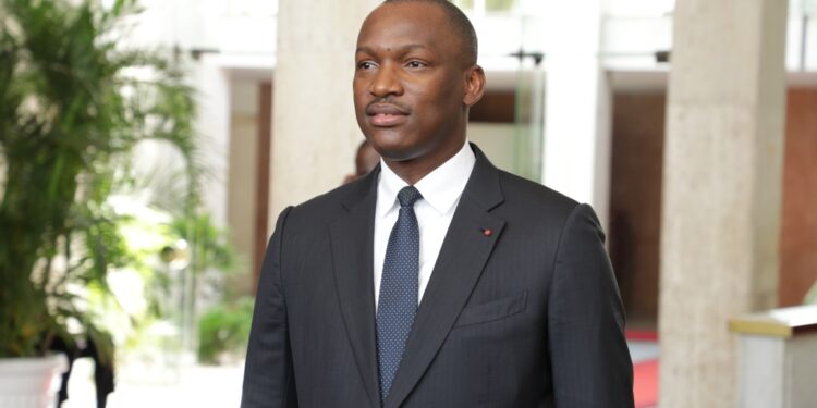 Les photos du 1er conseil des ministres du gouvernement 1 de Patrick ACHI à Abidjan le 7 avril 2021. Phs: Saint Cyrille