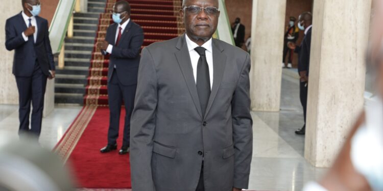 Les photos du 1er conseil des ministres du gouvernement 1 de Patrick ACHI à Abidjan le 7 avril 2021. Phs: Saint Cyrille