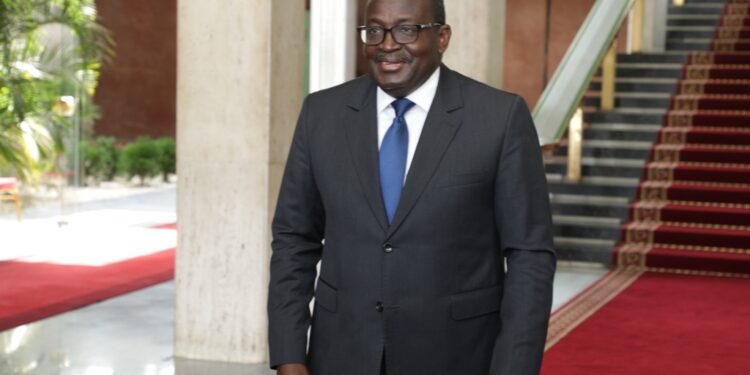 Les photos du 1er conseil des ministres du gouvernement 1 de Patrick ACHI à Abidjan le 7 avril 2021. Phs: Saint Cyrille