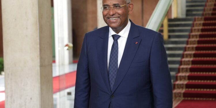 Les photos du 1er conseil des ministres du gouvernement 1 de Patrick ACHI à Abidjan le 7 avril 2021. Phs: Saint Cyrille