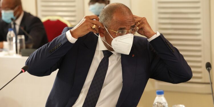 Les photos du 1er conseil des ministres du gouvernement 1 de Patrick ACHI à Abidjan le 7 avril 2021. Phs: Saint Cyrille