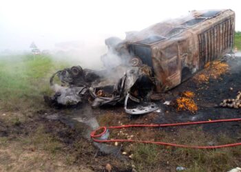 Côte d’Ivoire: 8 morts calcinés dans un accident sur l’autoroute du nord