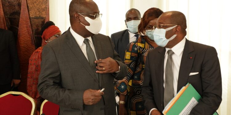 La clôture du séminaire gouvernemental qui s’est tenu du 21 au 23 avril 2021, au palais présidentiel en images. Photos Saint Cyrille