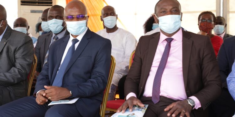 Sortie de la 43e promotion des élèves commissaires de Police vendredi 16 avril à l’école de Police à Abidjan. Photos Saint Cyrille