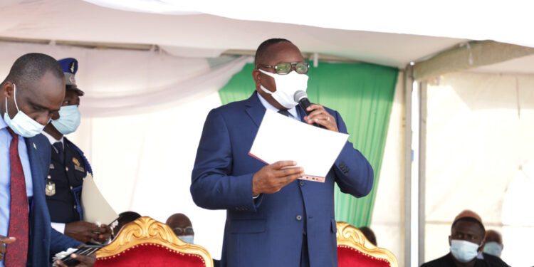 Sortie de la 43e promotion des élèves commissaires de Police vendredi 16 avril à l’école de Police à Abidjan. Photos Saint Cyrille
