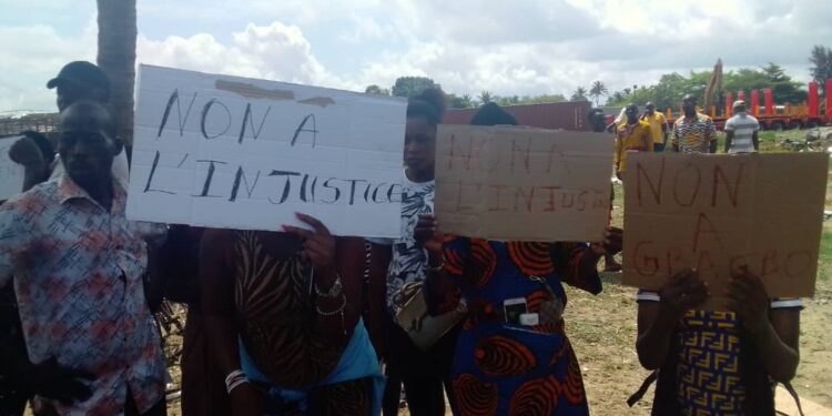 Retour de Gbagbo: Le collectif des victimes manifeste à Port-Bouet (voir images)