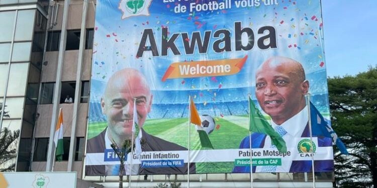 Football: Les dessous de la visite de Gianni Infantino et Patrice Motsepé à Abidjan