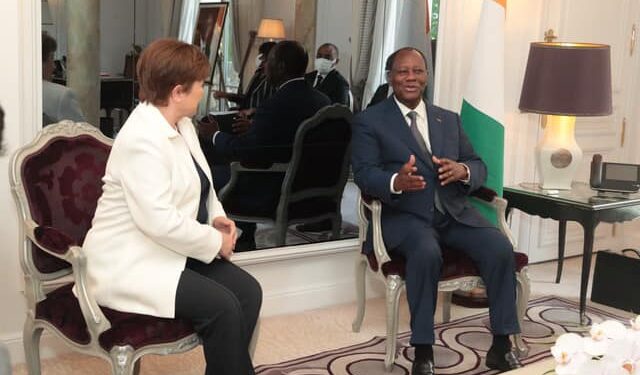 Relance économique: la DG du FMI annonce un milliard de dollars US à la Côte d’Ivoire