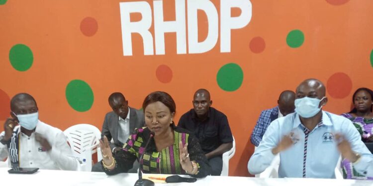 Toumodi/ Pour les prochaines joutes électorales Nasseneba Touré galvanise les militants du Rhdp