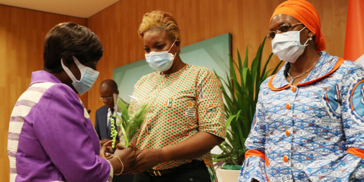 Les images de la cérémonie de la fête du travail du 1er mai à la primature au Plateau à Abidjan