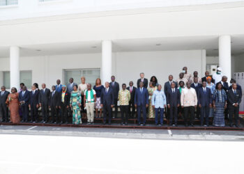 Les images de la cérémonie de la fête du travail du 1er mai à la primature au Plateau à Abidjan