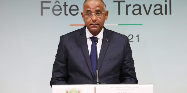 Les images de la cérémonie de la fête du travail du 1er mai à la primature au Plateau à Abidjan