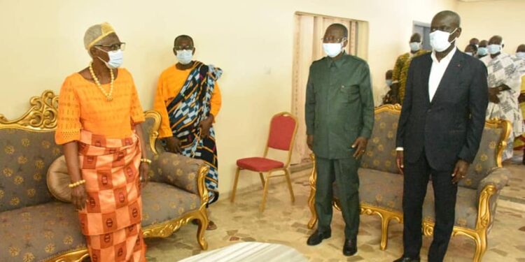 Sakassou: Jeannot Ahoussou annonce la construction très prochaine du Palais du royaume Baoulé