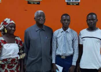 Le tout premier fils de Bouaké admis à polytechnique-Paris reçoit les félicitations du maire Nicolas Djibo