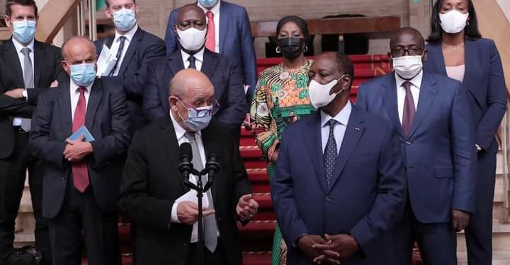 La France sera au rendez-vous pour poursuivre la « montée en puissance» de l’Académie de lutte contre le terrorisme de Jacqueville (Le Drian)