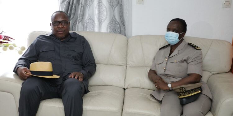 Election législative partielle, le Président de la Commission Electorale Indépendante (CEI), a effectué une visite de terrain dans la circonscription de Jacqueville.