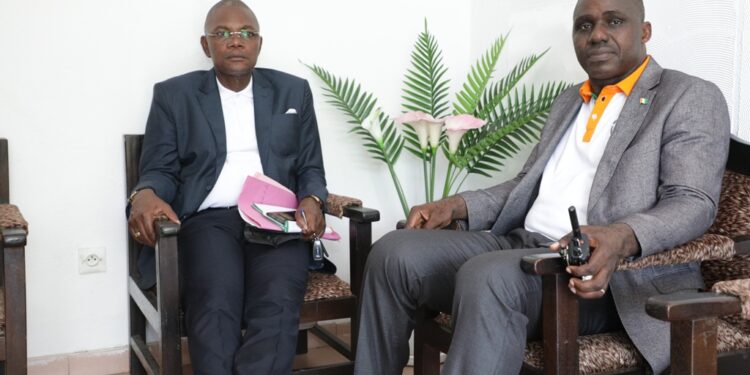 Election législative partielle, le Président de la Commission Electorale Indépendante (CEI), a effectué une visite de terrain dans la circonscription de Jacqueville.