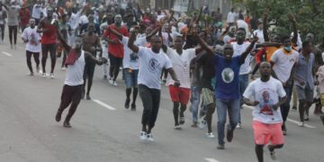 Côte d’Ivoire:  Les images du retour de Laurent Gbagbo à Abidjan, après dix années passer à la Cpi