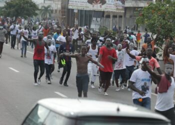 Côte d’Ivoire:  Les images du retour de Laurent Gbagbo à Abidjan, après dix années passer à la Cpi