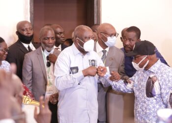 Côte d’Ivoire:  Les images du retour de Laurent Gbagbo à Abidjan, après dix années passer à la Cpi