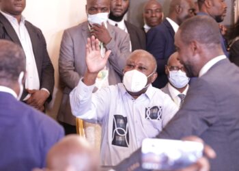 Côte d’Ivoire:  Les images du retour de Laurent Gbagbo à Abidjan, après dix années passer à la Cpi