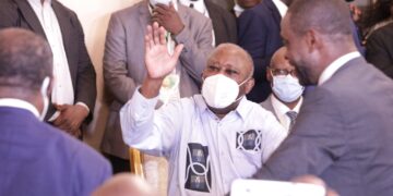 Côte d’Ivoire:  Les images du retour de Laurent Gbagbo à Abidjan, après dix années passer à la Cpi