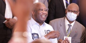 Côte d’Ivoire:  Les images du retour de Laurent Gbagbo à Abidjan, après dix années passer à la Cpi