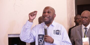 Côte d’Ivoire:  Les images du retour de Laurent Gbagbo à Abidjan, après dix années passer à la Cpi