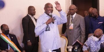 Côte d’Ivoire:  Les images du retour de Laurent Gbagbo à Abidjan, après dix années passer à la Cpi