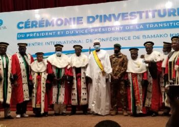 Le colonel Assimi Goïta, nouveau président de la transition au Mali