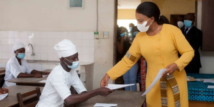 Institution de formation et d’éducation féminine (IFEF)   La Ministre Nassénéba Touré lance les épreuves de l’examen de fin de formation