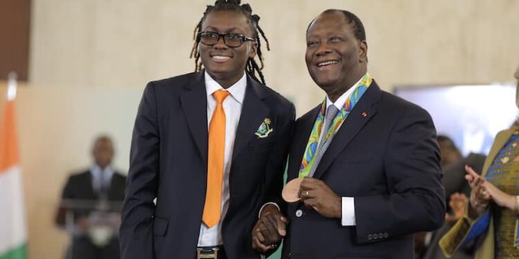 JO Tokyo 2020 : le président Alassane Ouattara félicite Gbagbi Ruth