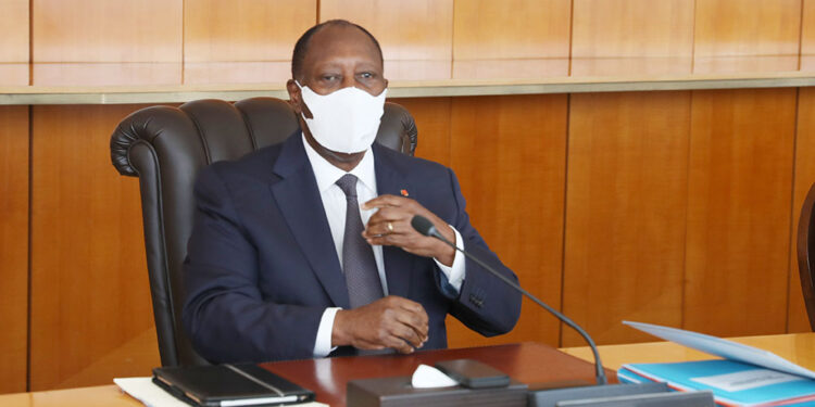 Les images du conseil des ministres du mercredi 7 juillet 2021 au palais présidentiel au Plateau