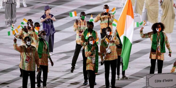  JO Tokyo 2020:  6 Ivoiriens pour la cérémonie d’ouverture ce vendredi