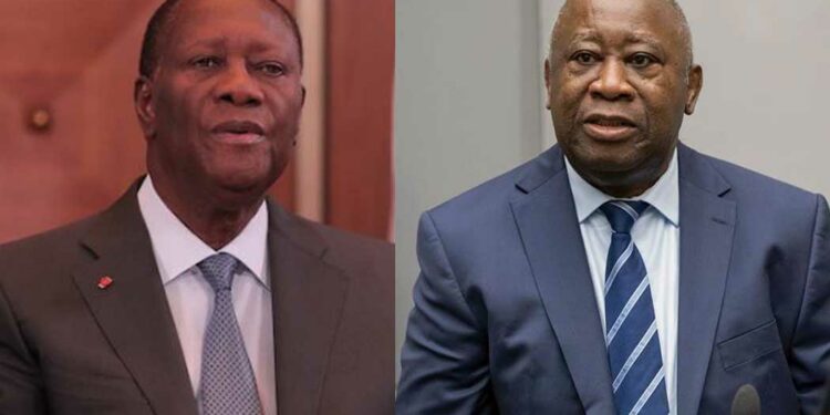Côte d’Ivoire: le président Alassane Ouattara recevra le 27 juillet Laurent Gbagbo au palais présidentiel (officiel)