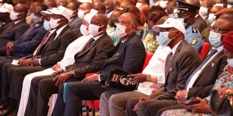 08 juillet 2020-08 juillet 2021. Les images de l’hommage du Rhdp à l’ex-Premier ministre AGC au Sofitel Hôtel-Ivoire Abidjan.